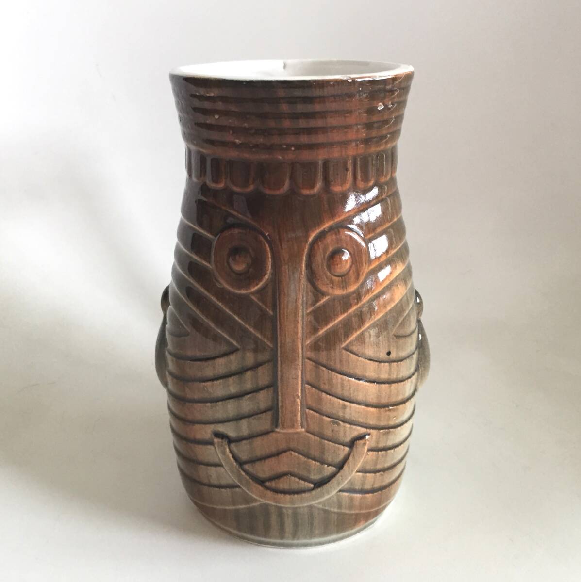 ◆ビンテージ Westwood Tiki マグカップ 日本製 60S ティキ B 検 ロカビリー Hawaii ハワイ メネフネ Shag拍卖