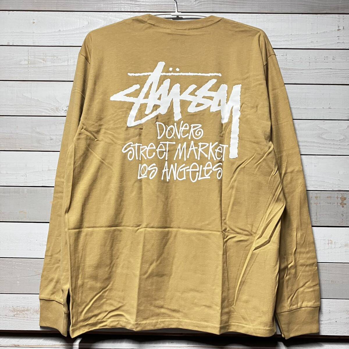 SIZE L STUSSY DSM LOS ANGELES LA LS TEE SHIRT ステューシー ドーバー ストリート マーケット ロサンゼルス 長袖 Tシャツ拍卖