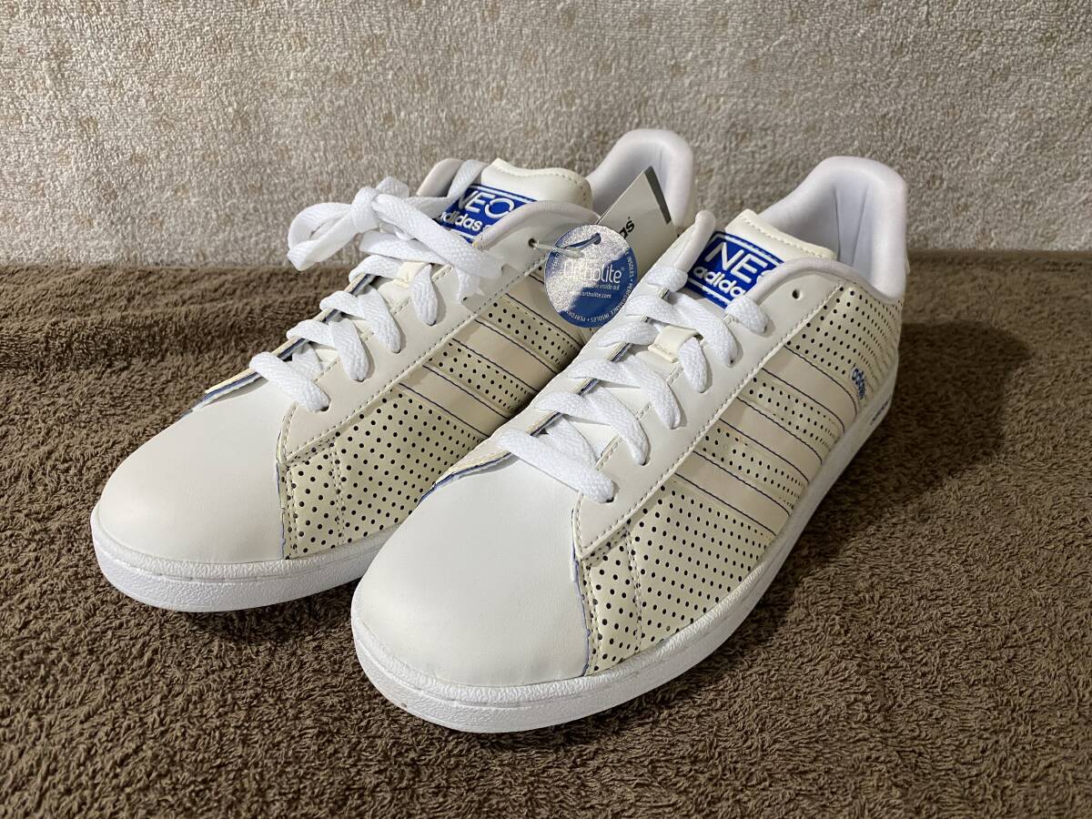 ★ NEO DERBY II (NEO ダービー2)adidas(アディダス)新品未使用品!白 ホワイト!メンズ!28cm!★拍卖