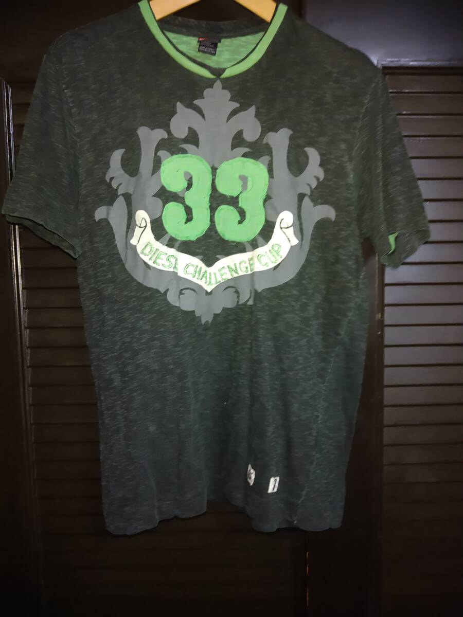 【美品】DIESEL(ディーゼル)/半袖 Tシャツ/Mサイズ拍卖