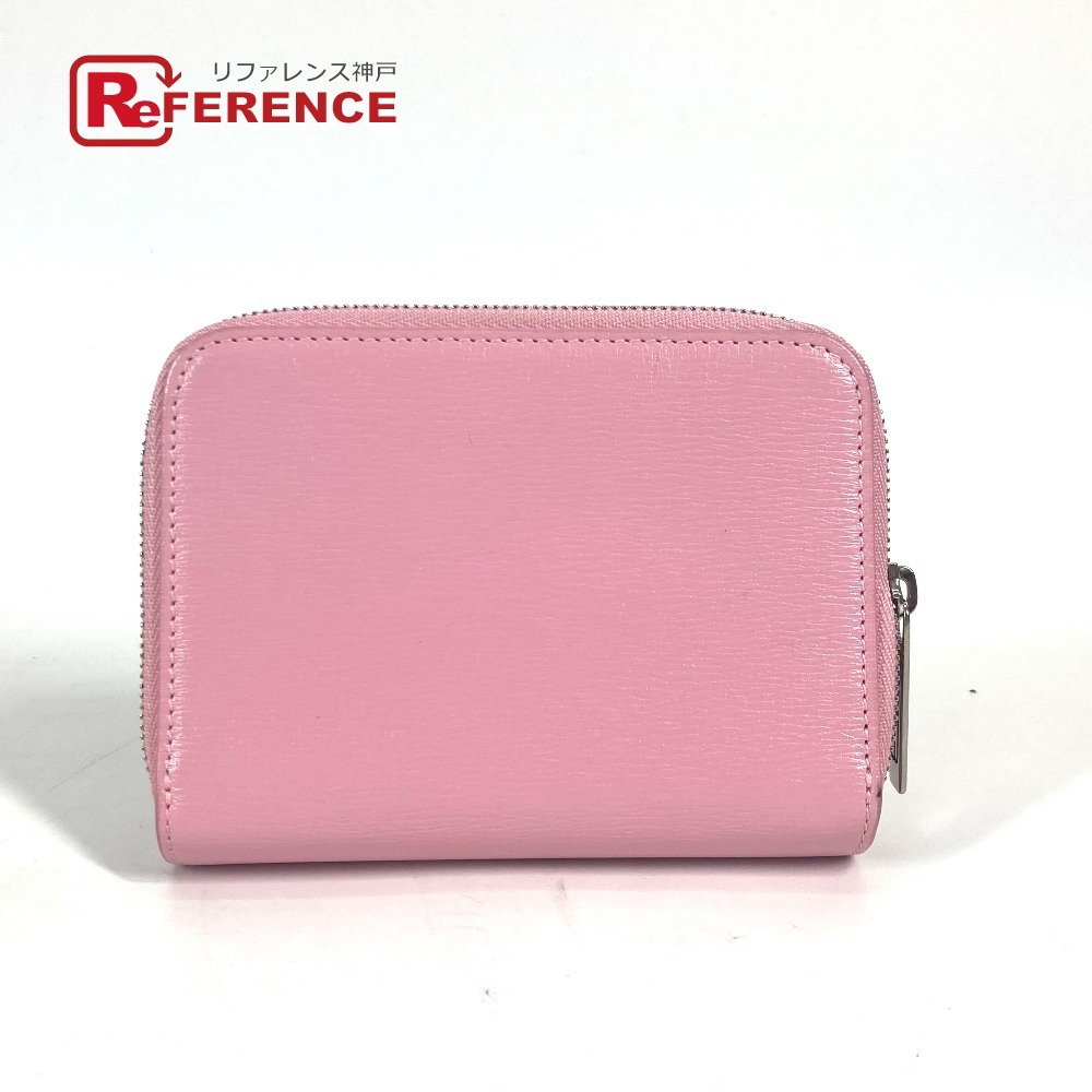 BALENCIAGA バレンシアガ 674847 コンパクトジップ BBロゴ コンパクトウォレット 2つ折り財布 ライトピンク レディース【中古】拍卖