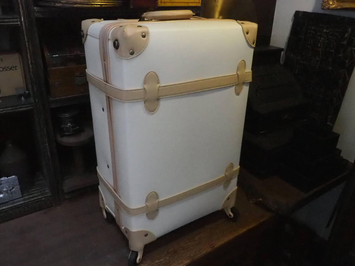 【キャリーバッグトランク】レザーダイヤルロック式キャスター旅行鞄スーツケース収納アタッシュケースアンティークビジネスバッグ拍卖