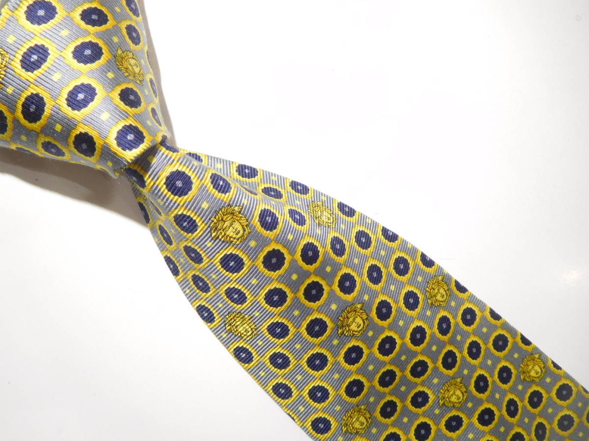 (66) VERSACE ベルサーチ ネクタイ/8/ヴェルサーチ 新品同様品拍卖