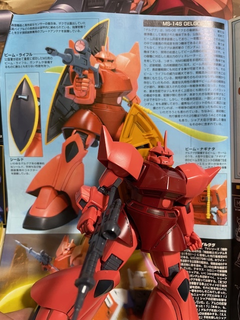 HGUC■シャア専用ゲルググ■素組立完成品/一部スミ入れ*外箱・説明書つき*1/144スケール模型2006年ガンプラ機動戦士ガンダム拍卖