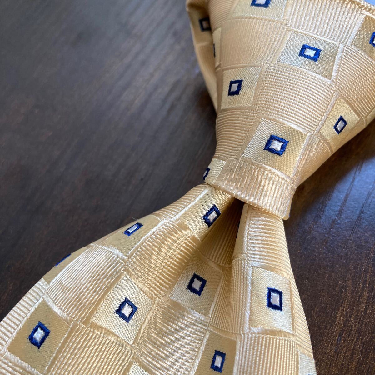 TOMMY HILFIGER トミーヒルフィガー ネクタイ ベージュ ゴールド拍卖
