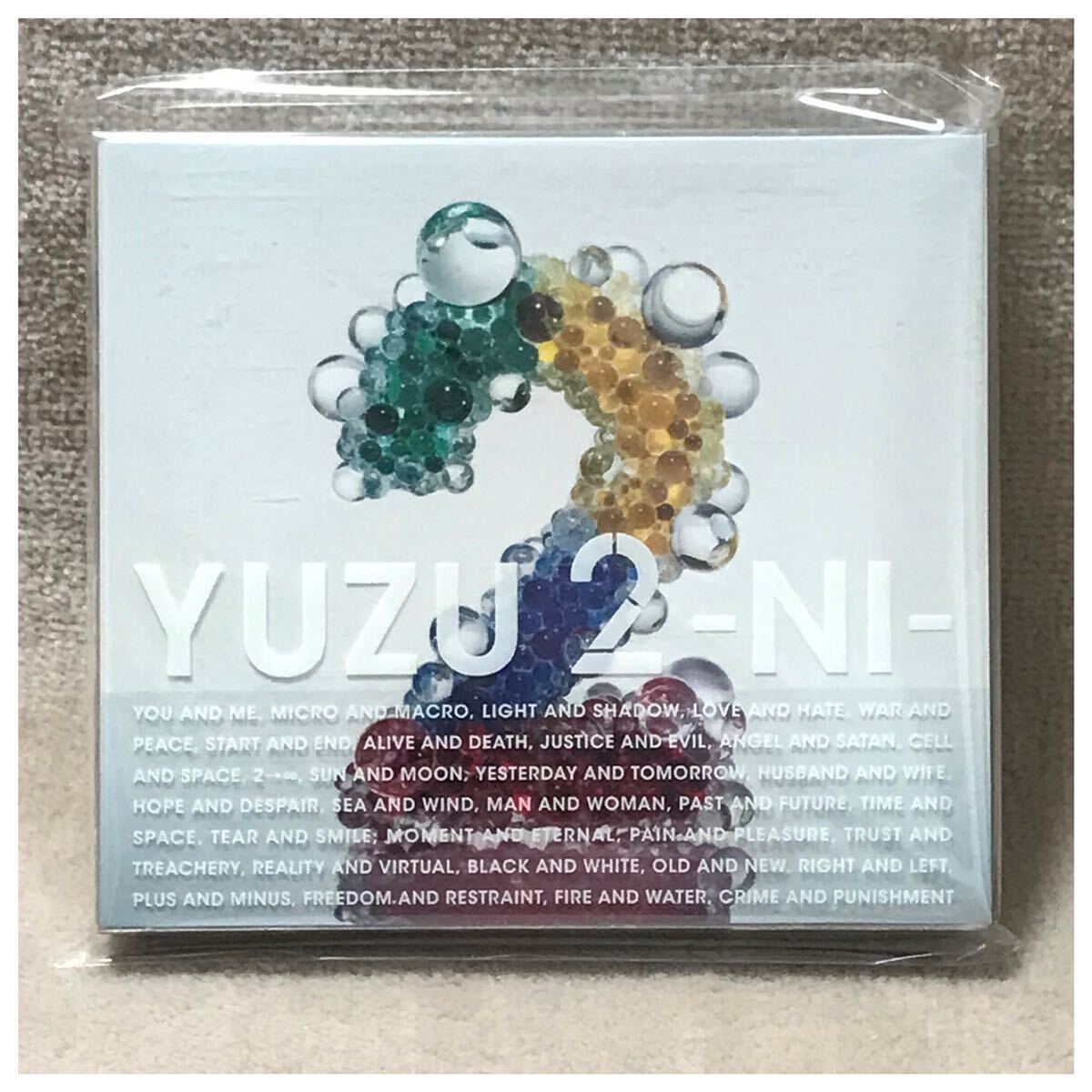 2-NI- / ゆず《スリーブケース・CD/DVD2枚組》拍卖