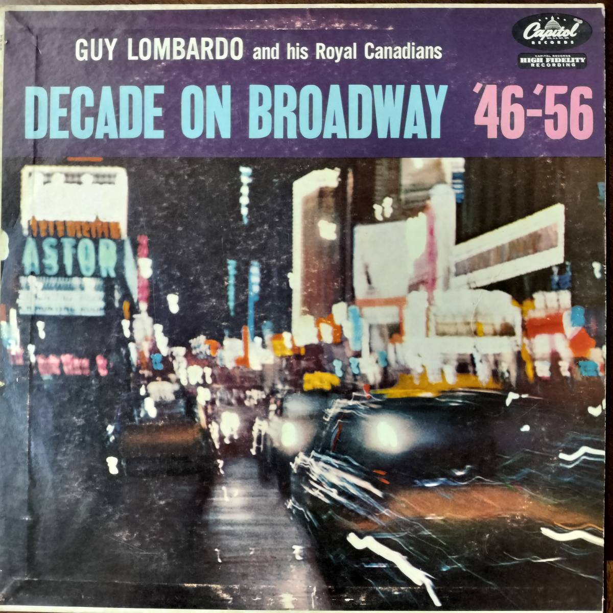22033 【ジャンク品・US盤】 GUY LOMBARDO AND HIS ROYAL CANADIANS/DECADE ON BROADWAY(1946-1956)拍卖