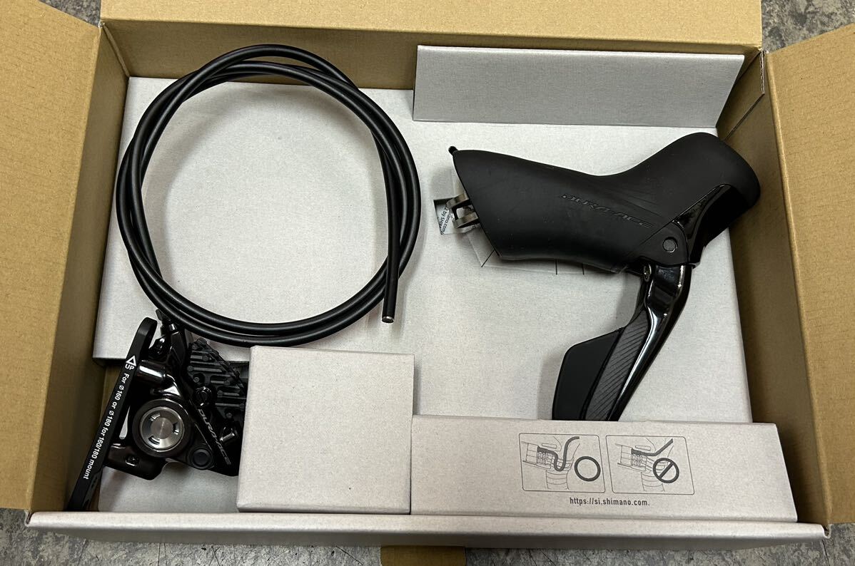 送料込み 新品 即納 シマノ 12s 新型デュラエース『ST-R9270/BR-R9270 Jkit 右前仕様 1000mmホース付』拍卖