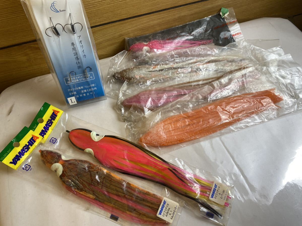 タコベイト イカ リュック針 7点 セット 釣り道具 ルアー拍卖