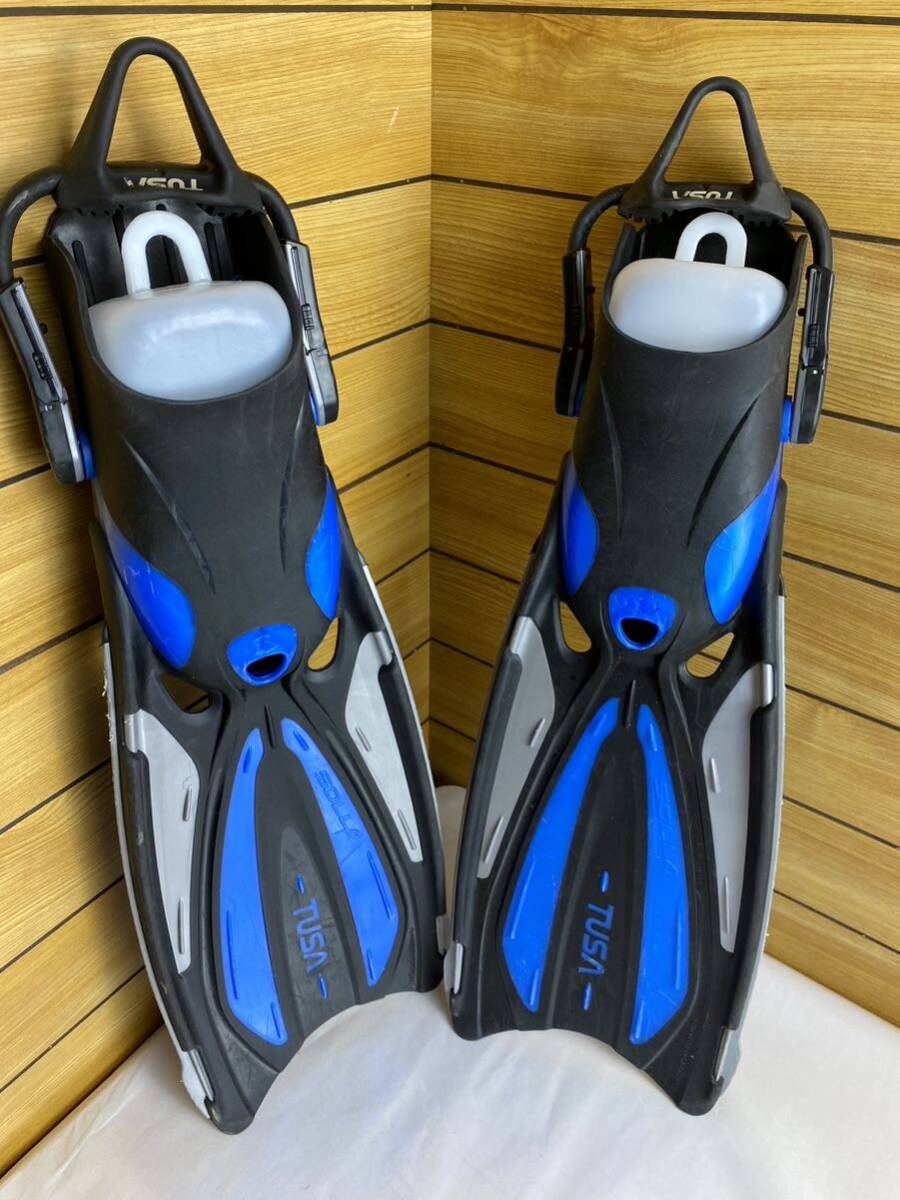 ツサ フィン 26/28cm Mサイズ TUSA ダイビング シュノーケル拍卖