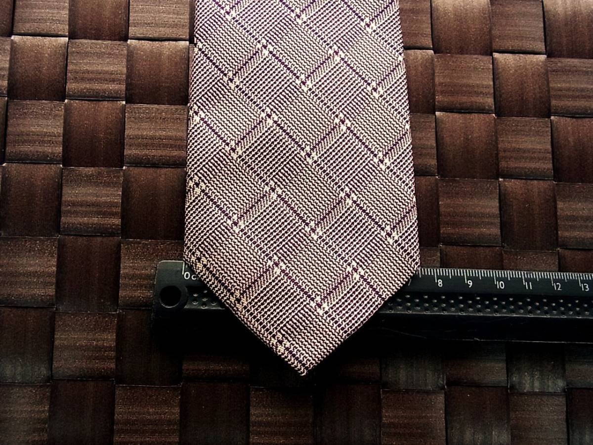 【特選】y0741美品スーツカンパニー「THE SUIT COMPANY」ネクタイ・人気の細ナロータイ・シルク100%拍卖