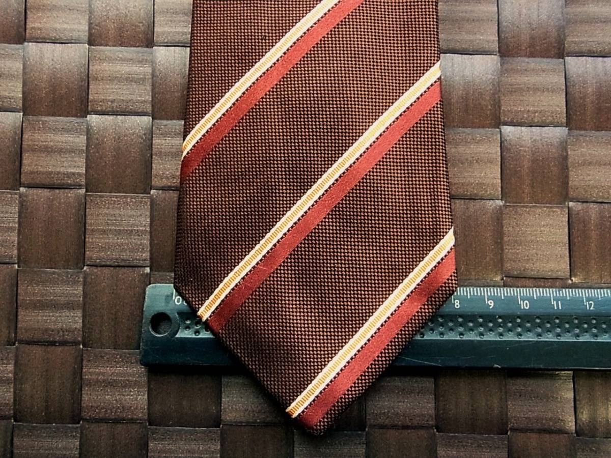 【特選】y0831美品オリヒカ「ORIHICA」ネクタイ・人気の細ナロータイ・シルク100%拍卖