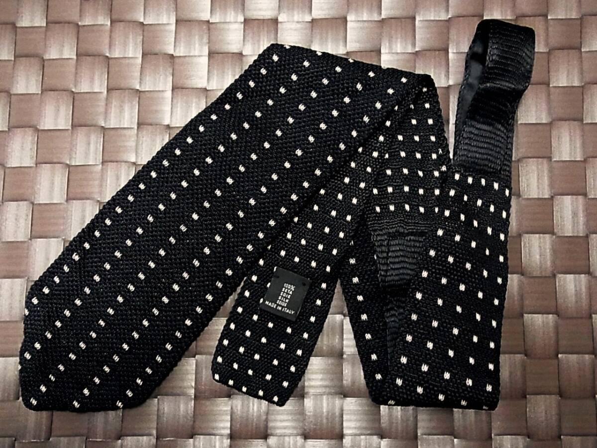 【美品 ニットタイ】0957 ジェネラリティー ネクタイ拍卖