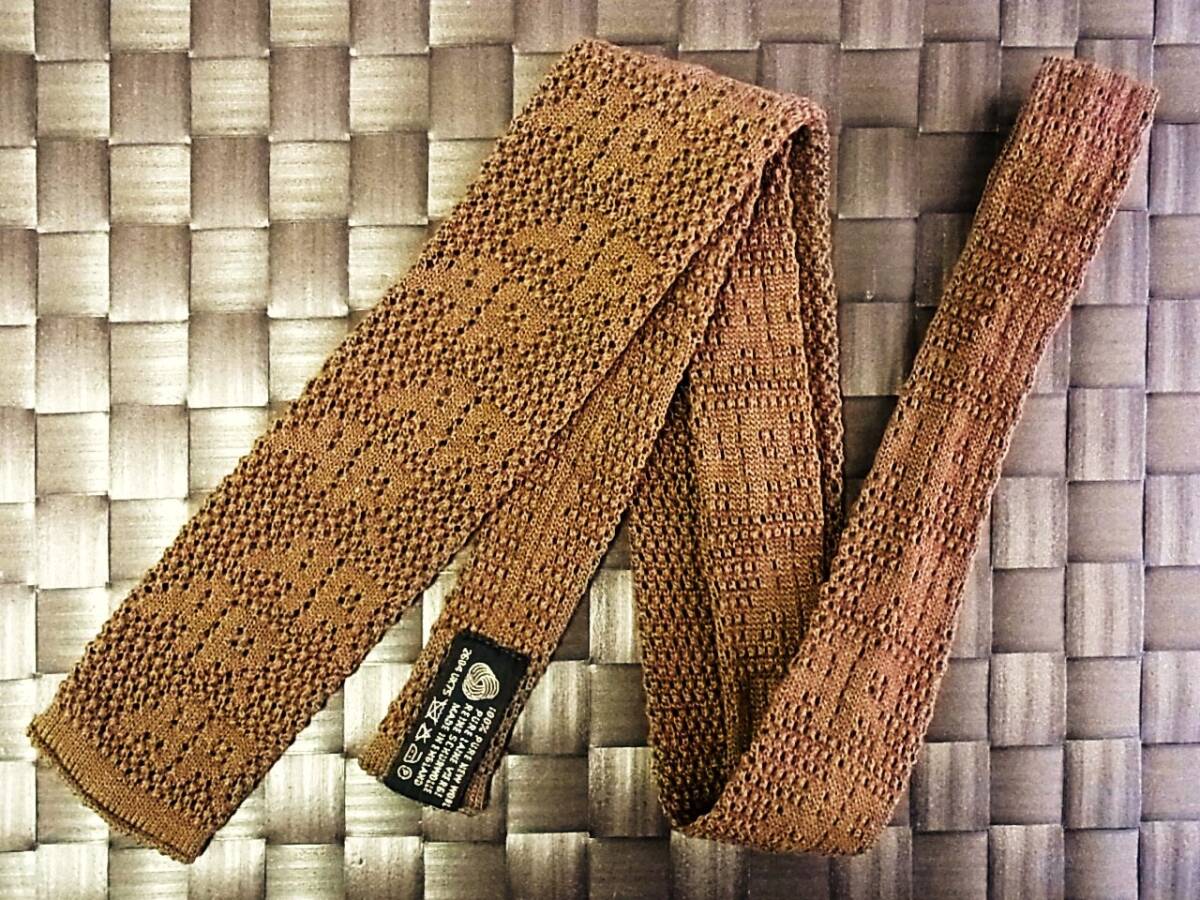 【美品 ニットタイ】1006 オースチンリード【AUSTIN REED】ネクタイ●拍卖
