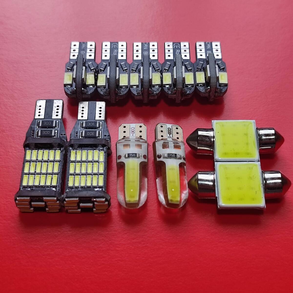 爆光11個セット!Z12 キューブ T10 LED ルームランプセット ポジション ナンバー灯 バックランプ ホワイト 日産 /45/c3/8/t31/拍卖