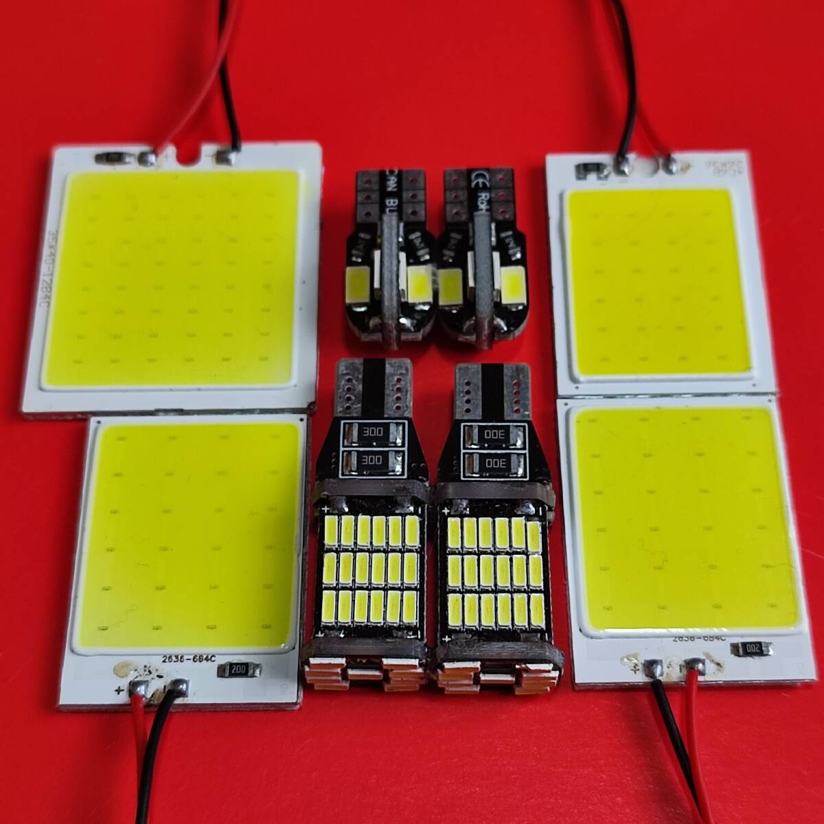 L575 585S ムーヴコンテカスタム(ムーブ) 超爆光!T10 LED ルームランプ バックランプ ナンバー灯 8個セット ダイハツ /c48/c24/45/8拍卖