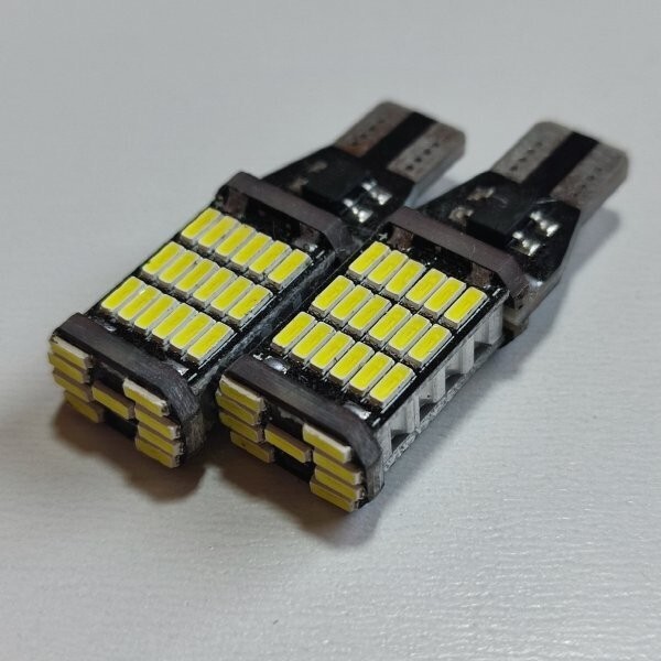 LS600 LS460 超爆光!T10 T16 LED バックランプ 2個セット ホワイト レクサス /45拍卖