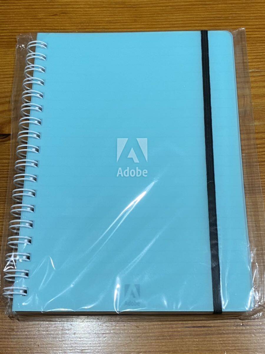 【新品未使用】Adobe★アドビ★B6版手帳★水色★非売品拍卖