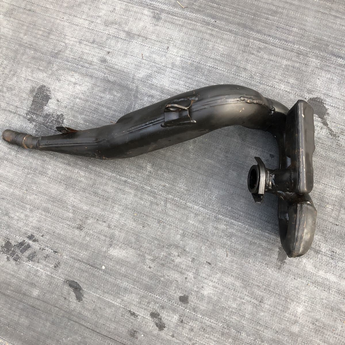 当時物.ヤマハ.TY250ZS.マフラー.スコテッシュ.4GGにも.マフラー.中古品.拍卖