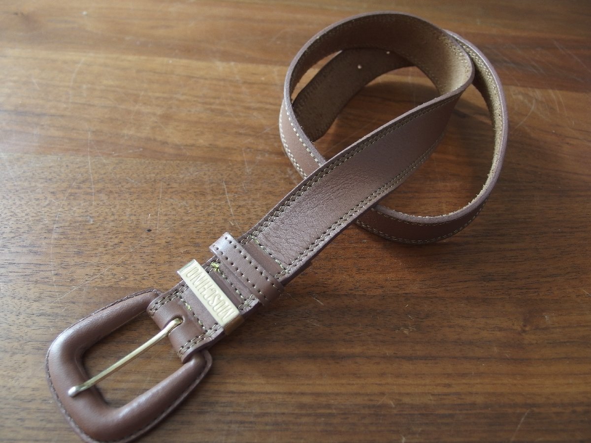 MOSCHINO★モスキーノ★ベルト★サイズ:70/全長約84.5㎝(ベルトの端からバックルの端まで)★ファッション小物★服飾小物拍卖