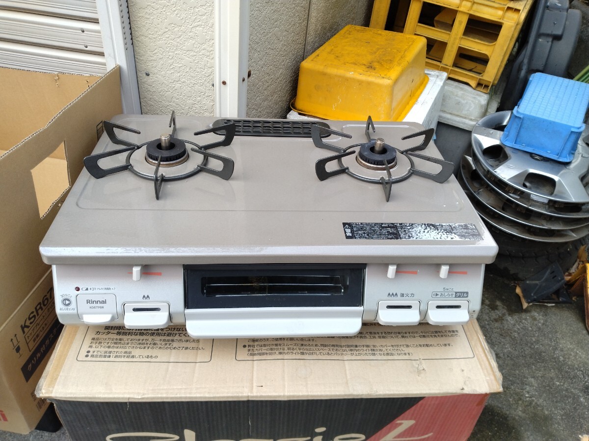Rinnai リンナイ ガステーブル LPガス用 中古品拍卖