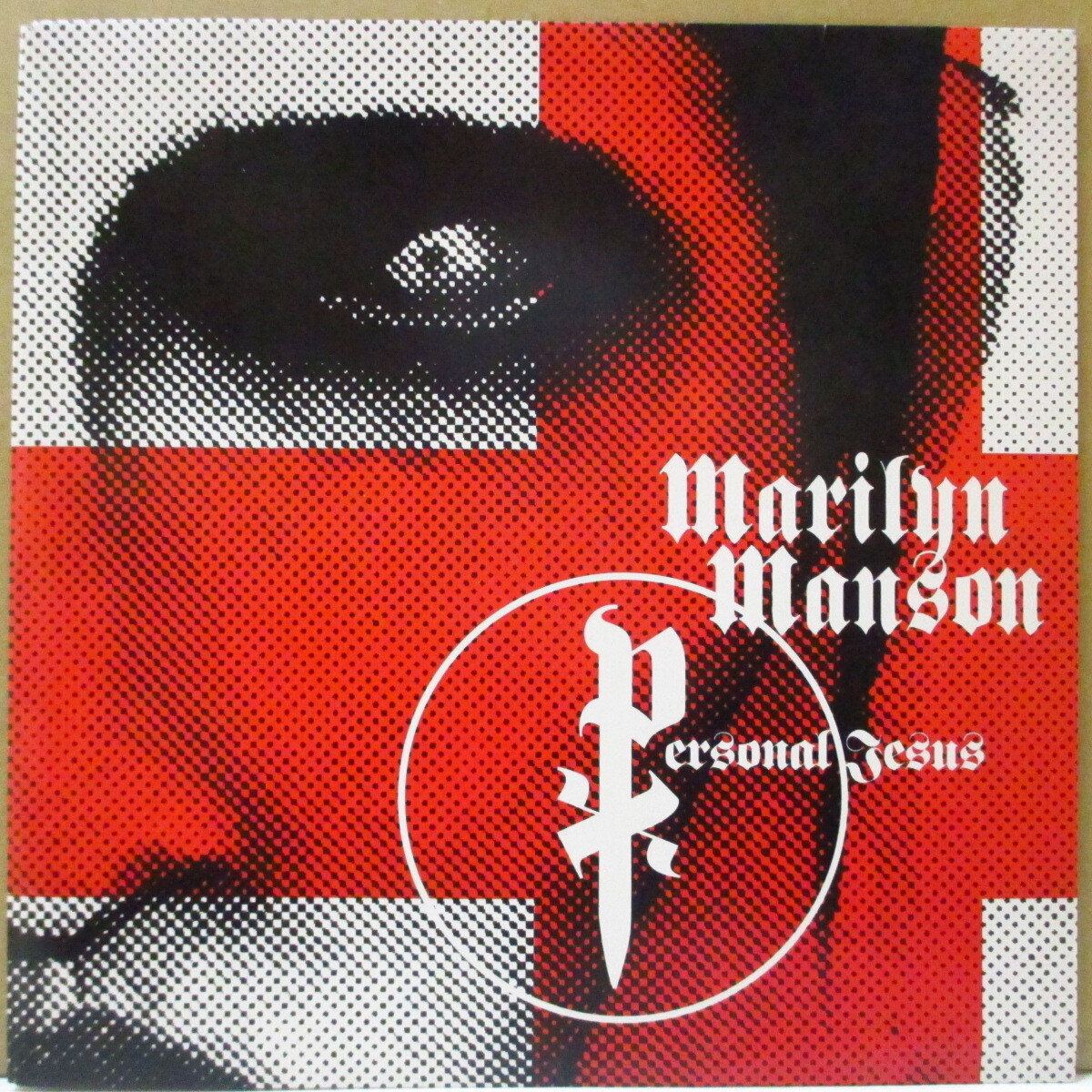 MARILYN MANSON(マリリン・マンソン)-Personal Jesus (EUオリジナル 7インチ+光沢固紙ジ拍卖