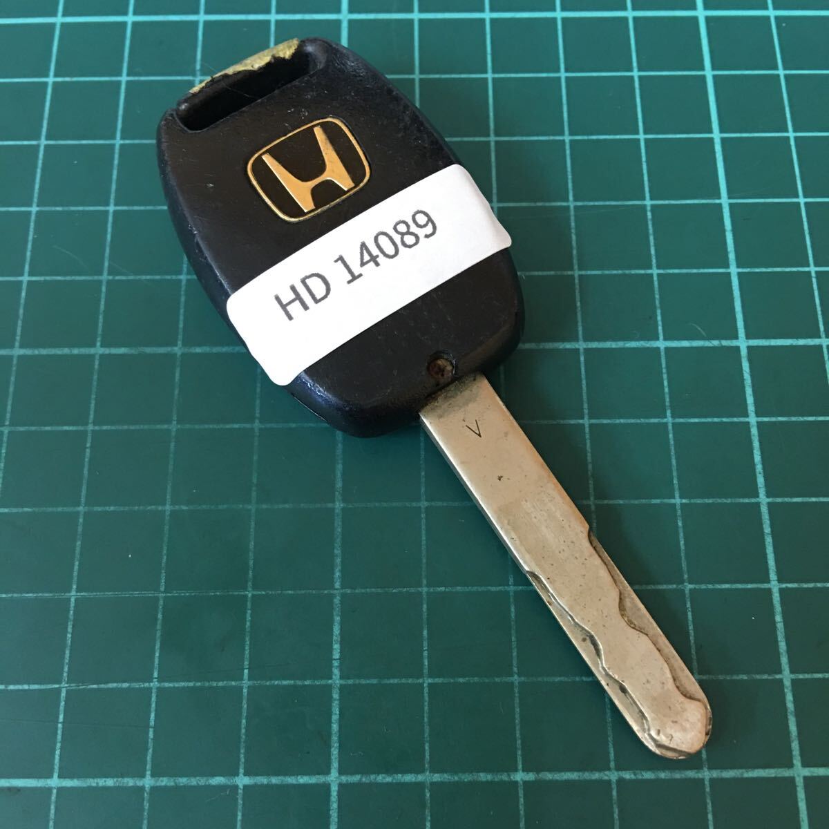 HD14089 点灯あり V刻印 希少 ホンダ キーレス 2B 2ボタン オデッセイ フィット エリシオン ストリーム CR-V等 GE6 RR1拍卖