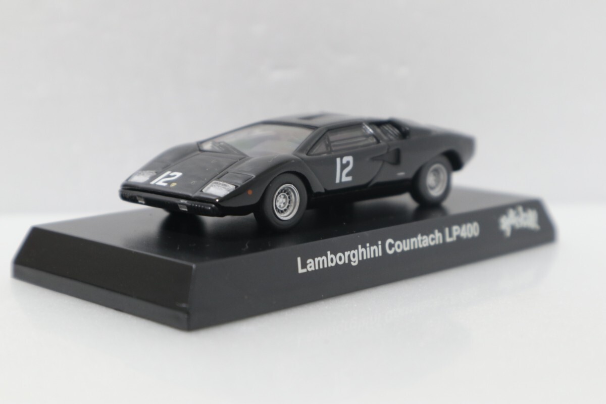 京商 1/64 サーキットの狼 ランボルギーニ カウンタック LP400 ハマの黒豹 池沢早人師 サークルKサンクス Lamborghini Countach拍卖