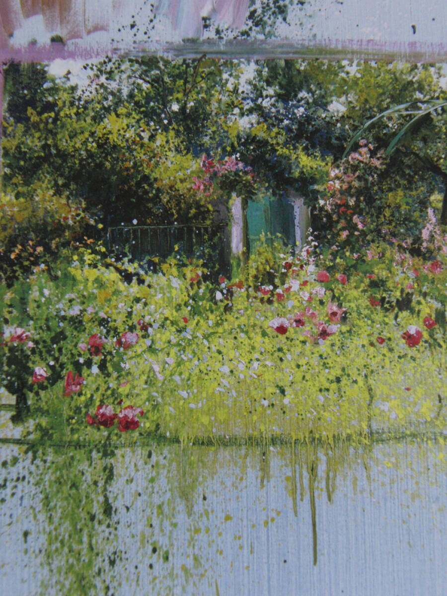 J.トレンツ・リャド、【ジヴェルニー】、希少な額装用画集より、厳選、新品額装、マット額装付、状態良好、送料込み拍卖