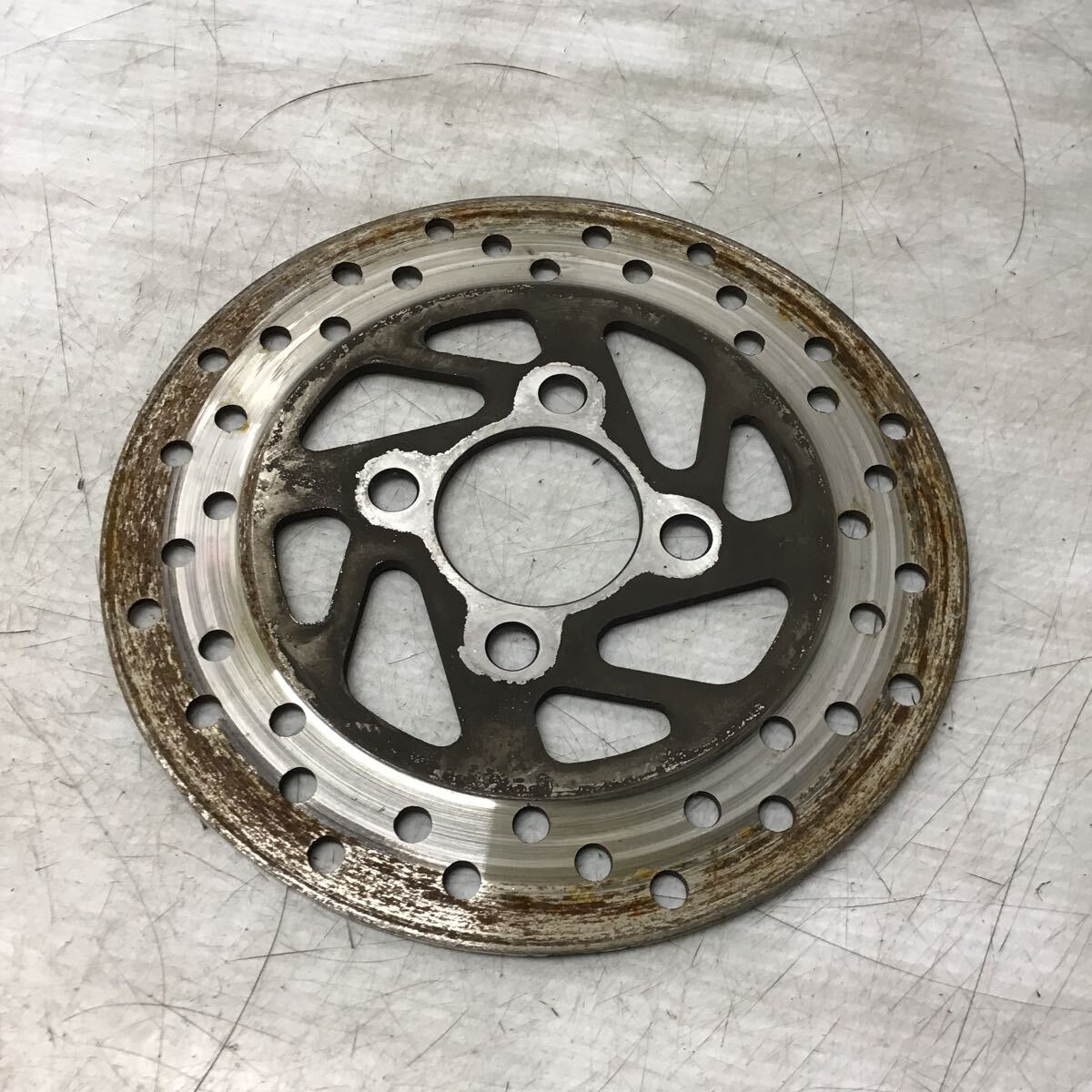 B34-6 スズキ アドレス125 DT11A フロントブレーキディスク 純正部品拍卖