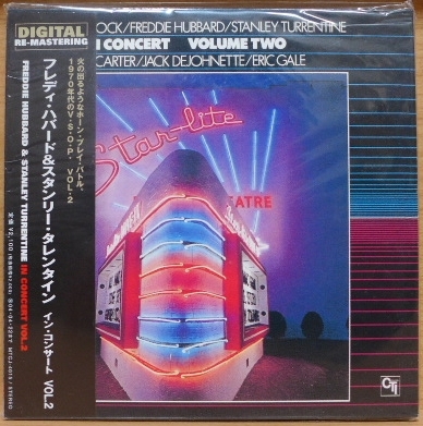 ☆ 美品 !! 帯付 ! 見開き仕様 紙ジャケ / フレディ・ハバード & スタンリー・タレンタイン『 インコンサート VOL.2 』邦盤 ☆ 管理№404拍卖
