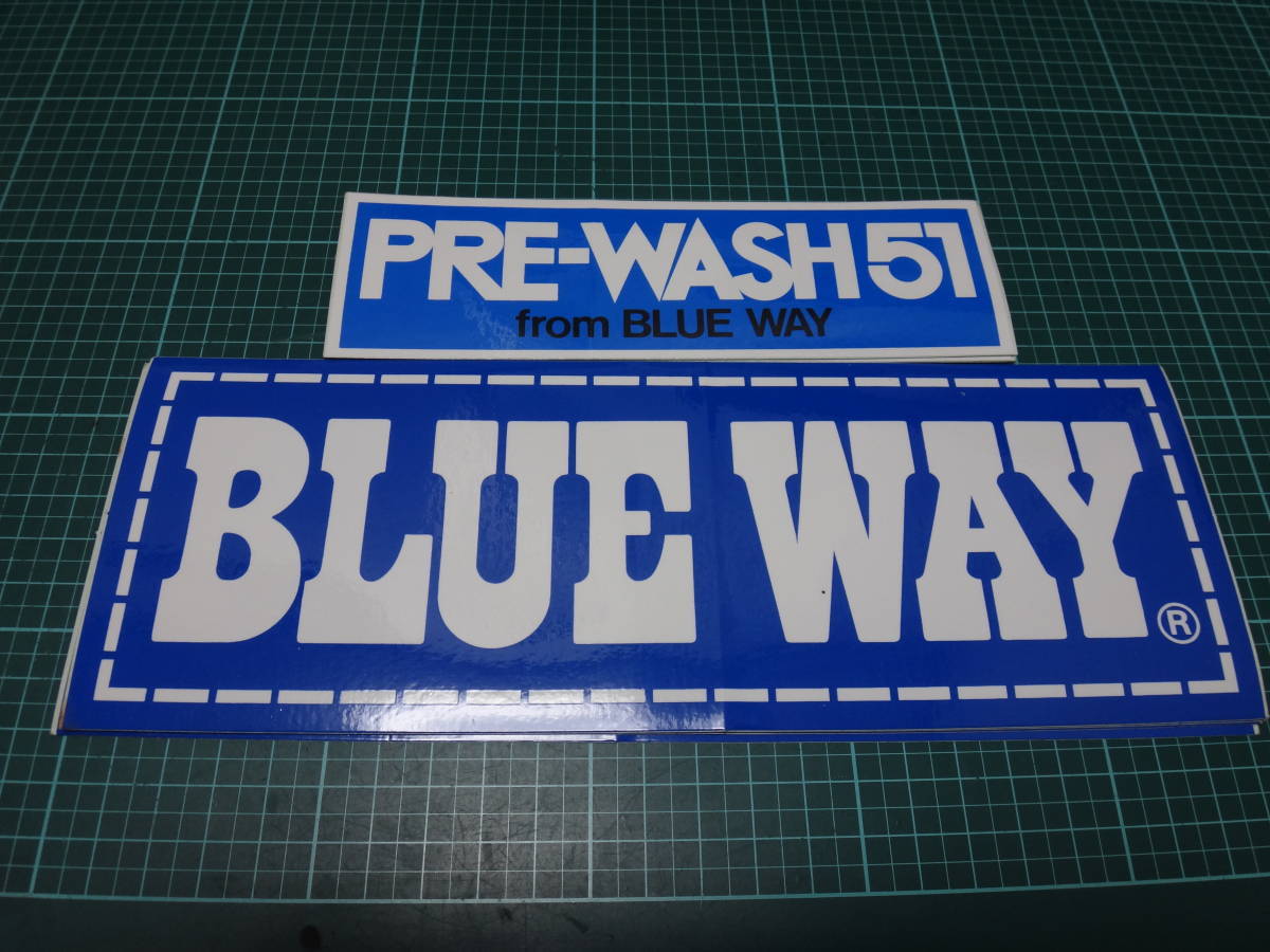 ★☆レア品 ステッカー「BLUE WAY」:販促公式:新品未使用品☆★2拍卖