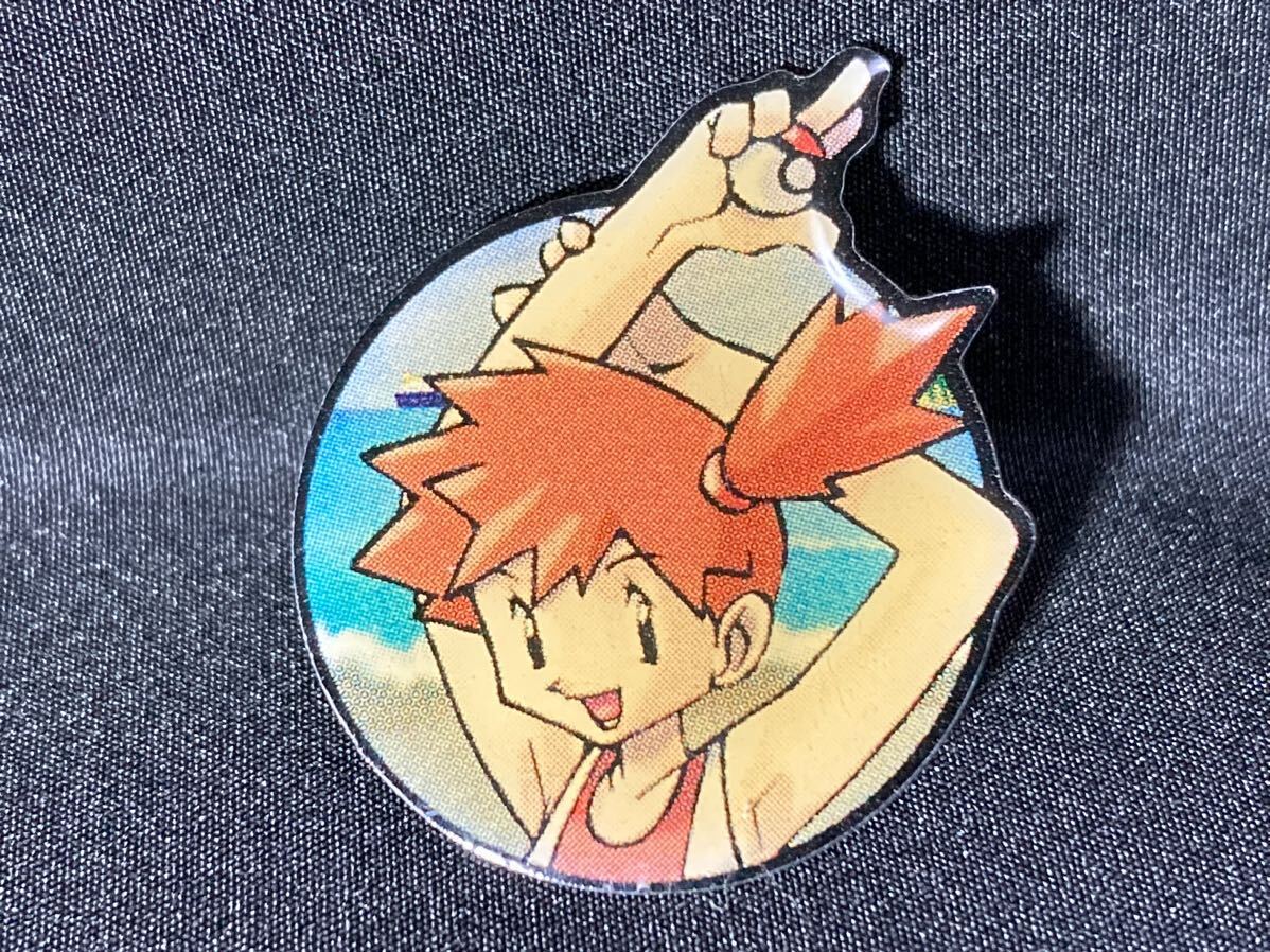 ポケモン カスミ ピンバッジ バッヂ バッチ 可愛い 人気 ヒロイン モンスターボール ピンズ 脇フェチ レトロ Pokemon Misty Pin Badge拍卖