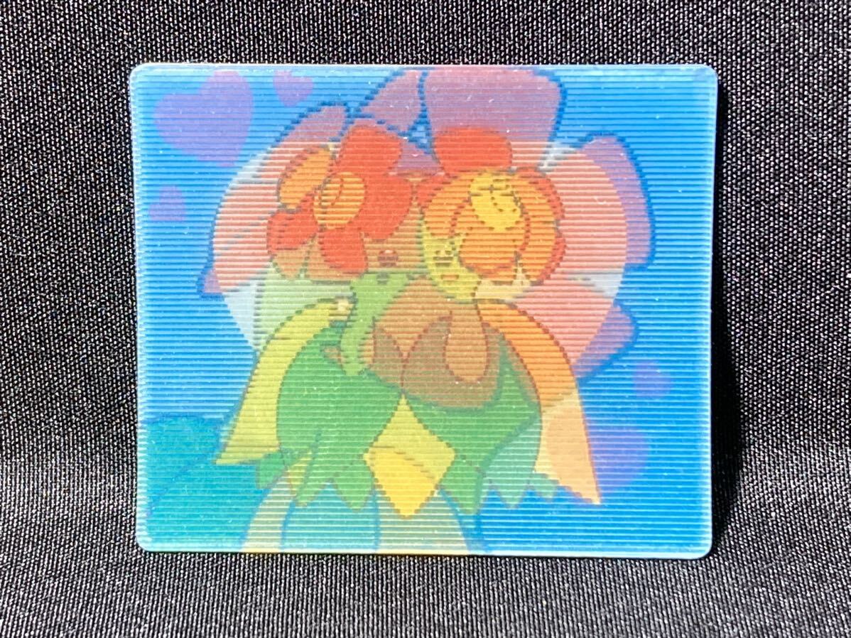 ポケモン 明治 ズームアップ シール キレイハナ No.182 3D レンチキュラー カード Pokemon Meiji Zoom Up Seal Bellossom 3D Lenticular拍卖