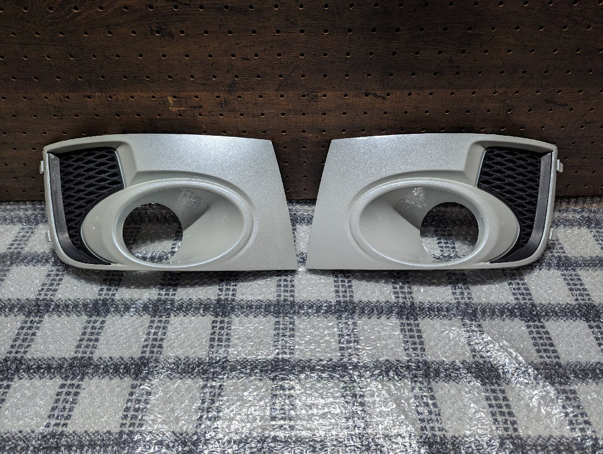 SUBARU インプレッサ WRX STI GVB GRB GVF GRF 後期 純正フォグカバー パールホワイト 新品 ⑨拍卖