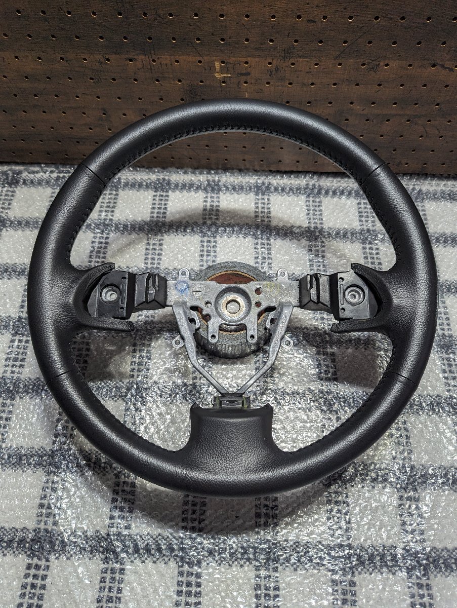 SUBARU WRX STI インプレッサ GRB 純正 本革ステアリング 新車外し GVB GVF GRF 2拍卖