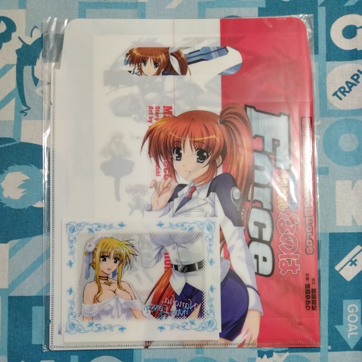 魔法戦記 リリカルなのは Force ブックカバー ミニバッグ デコシール フォトフレーム セット フェイト 開封未使用品 娘TYPE2011年5月号付録拍卖