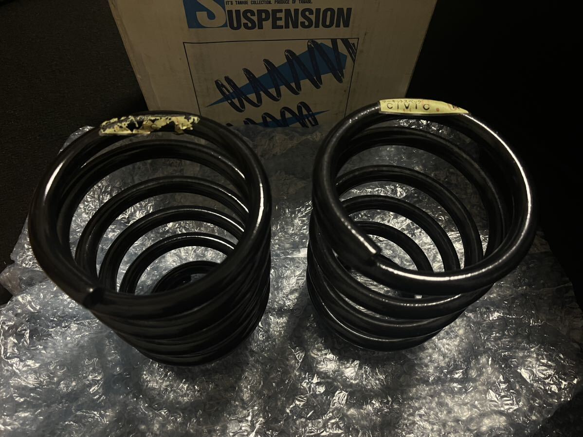 新品未使用 競技専用 ワンダーシビック バラードスポーツ サーキットスペックスプリング リア用 検索 無限 グループa si as cr-x拍卖