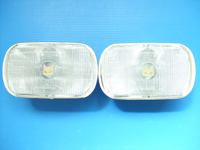 新品 マーシャル 950 フォグランプ用 レンズ ユニット クリアレンズ 旧車 MARCHAL 角型 角形 角目 オフロード トラック デコトラ 当時物sub拍卖