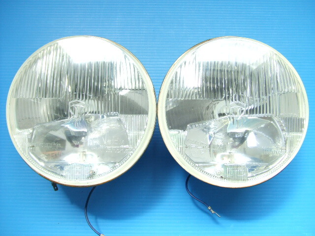 当時物 極上品 マーシャル W反射 ヘッドライト ヘッドランプ ダブル反射 MARCHAL 180mm 180パイ 丸目2灯 丸2灯 丸型 丸形 ラリースペシャル拍卖