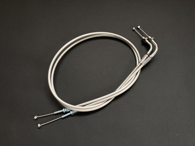 Z1 Z2 Z750FX Z1000MK2 メッシュアクセルワイヤー 5cmショート 日本製拍卖