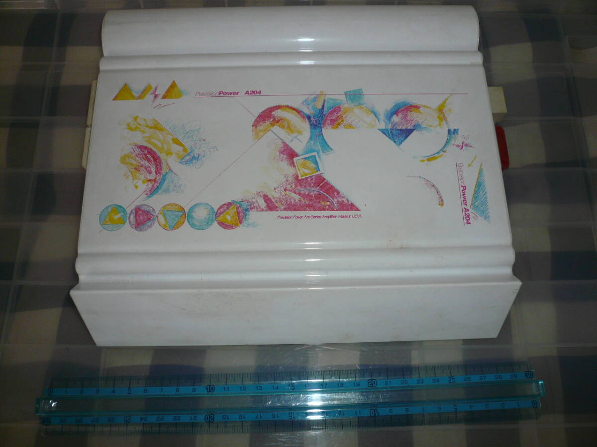 Precision Power ハイグレード パワーアンプ A204 2way 4way 切り替え式 made in usa 当時物希少素人長期保管品拍卖