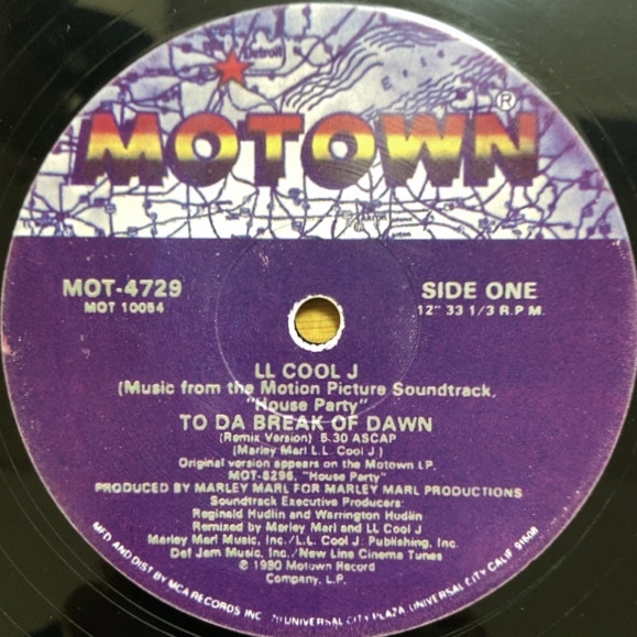 LL COOL J TO DA BREAK OF DAWN (RE) 12インチ シングル拍卖