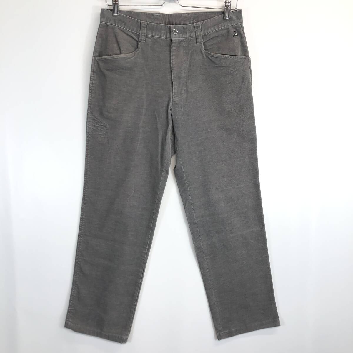 ルコックスポルティフゴルフコレクション コーデュロイパンツ ゴルフパンツ QG8226 82サイズ グレー拍卖