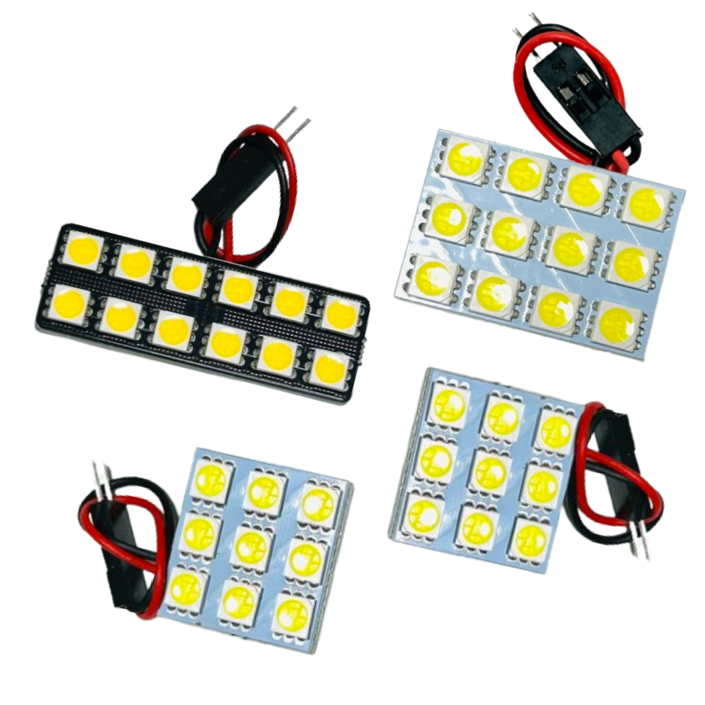 タント ダイハツ LED ルームランプ セット LA600S LA610S 4点セット 室内灯 カスタム パーツ 車内灯 ホワイト拍卖