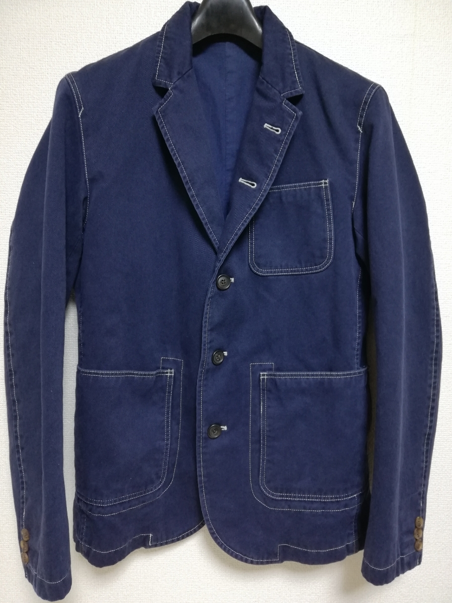 【即決】EEL Products ブルーノジャケット M ネイビー 定価3万5000円拍卖