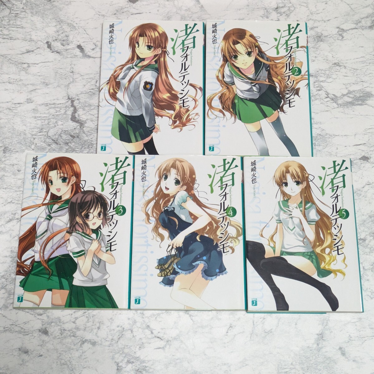 【初版】渚フォルテッシモ 全5冊セット 城崎火也 メディアファクトリー文庫拍卖