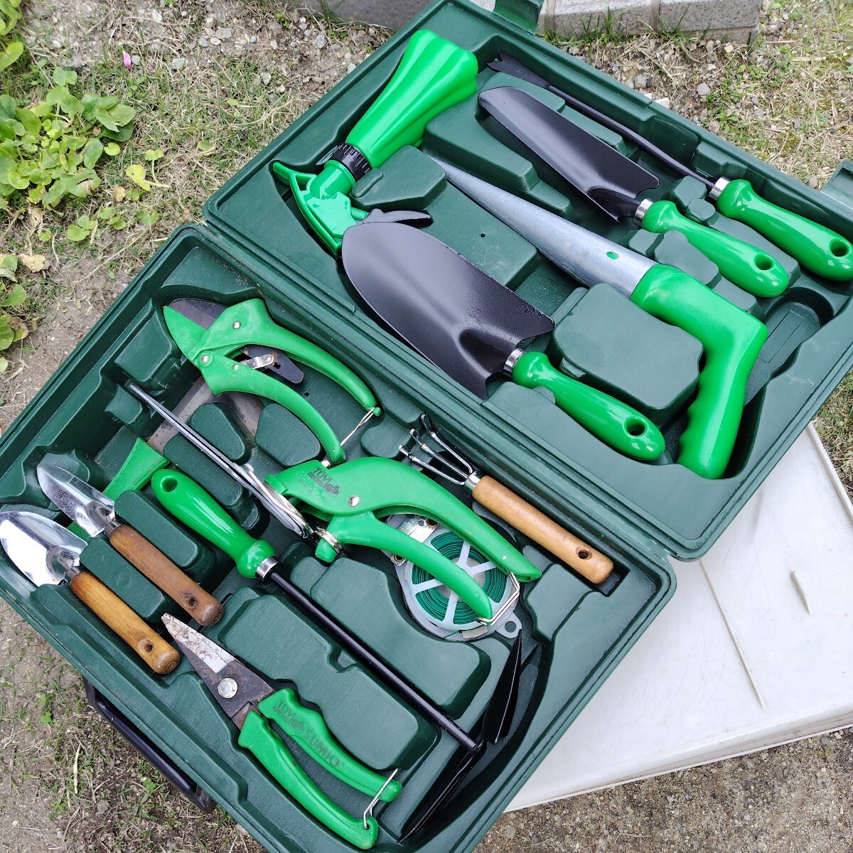 グリーン ツールセット SUMIO (中古)未使用 家庭菜園用 農作業用拍卖