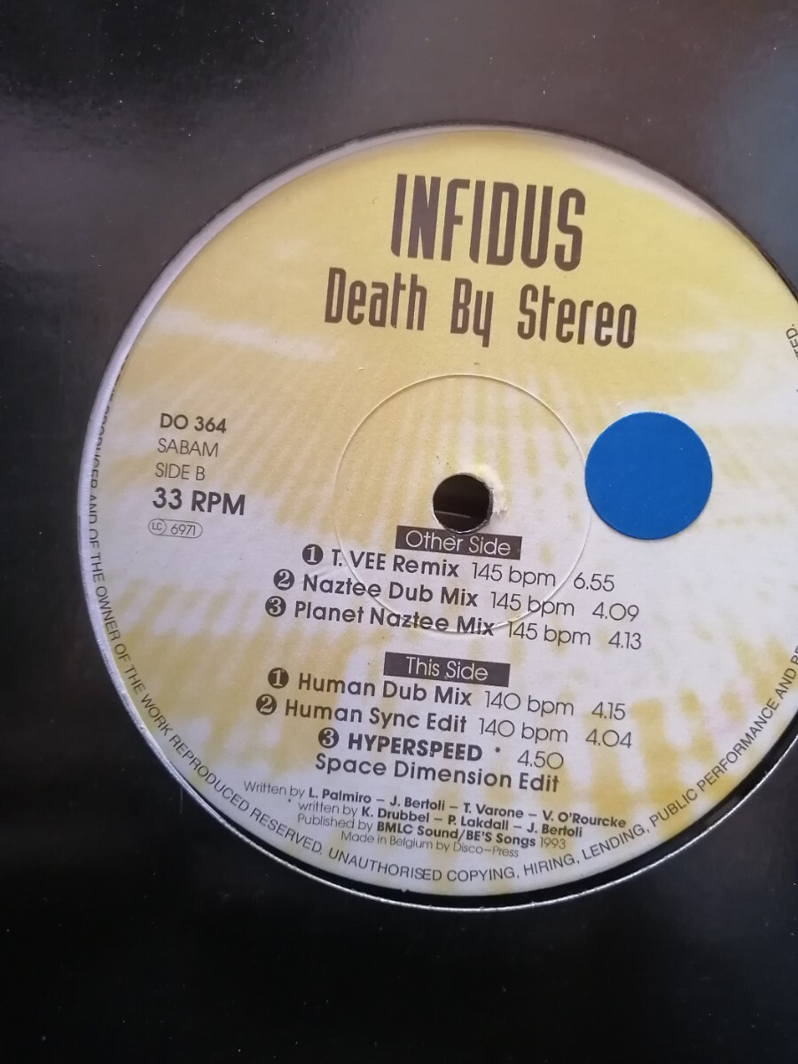 90s トランス 12 Infidus Death By Stereo拍卖
