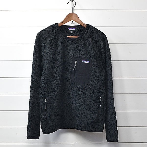 パタゴニア M's LOS GATOS CREW フリース M ブラック patagonia|24c2908拍卖
